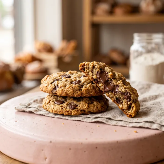 Galletas de avena y chocolate (10)